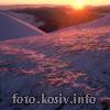 Схід сонця в Карпатах